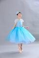 Long Yarn Dress Princess Dress Ballet Dance Dress Fairy Tale Performance Dress - Dorabear