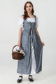 Medieval Retro Dress Renaissance Drama Costume - Dorabear