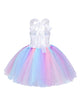 Mermaid Dress Shell Princess Mesh Tutu Dress Performance Costume - Dorabear