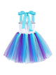 Mermaid Dress Shell Princess Mesh Tutu Dress Performance Costume - Dorabear