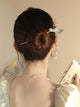 Mermaid Tail Tassel Hairpin Oriental Element Coiled Hair Accessories Bun Headdress - Dorabear