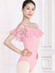 One-shoulder Dance Leotard Ballet Ruffled Sling Training Clothes - Dorabear