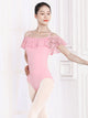 One-shoulder Dance Leotard Ballet Ruffled Sling Training Clothes - Dorabear