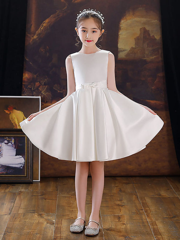 Performance Costume Autumn/Winter Evening Gown Princess Dress Flower Girls Wedding Dress - Dorabear