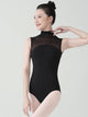 Piled Collar Dance Leotard Long Sleeved Ballet Practice Clothes - Dorabear