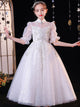 Princess Dress Evening Gown Flower Girls Wedding Dress High-end Performance Costume - Dorabear