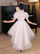 Princess Dress Tutu Skirt Flower Girls Wedding Dress Performance Costume - Dorabear