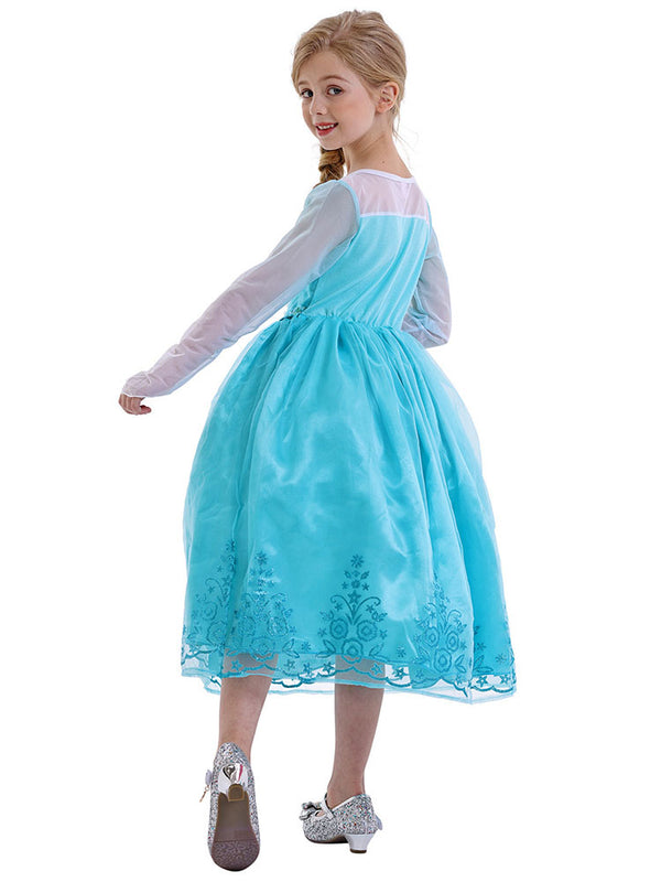 Princess Elsa Dress Theme Character Costume - Dorabear