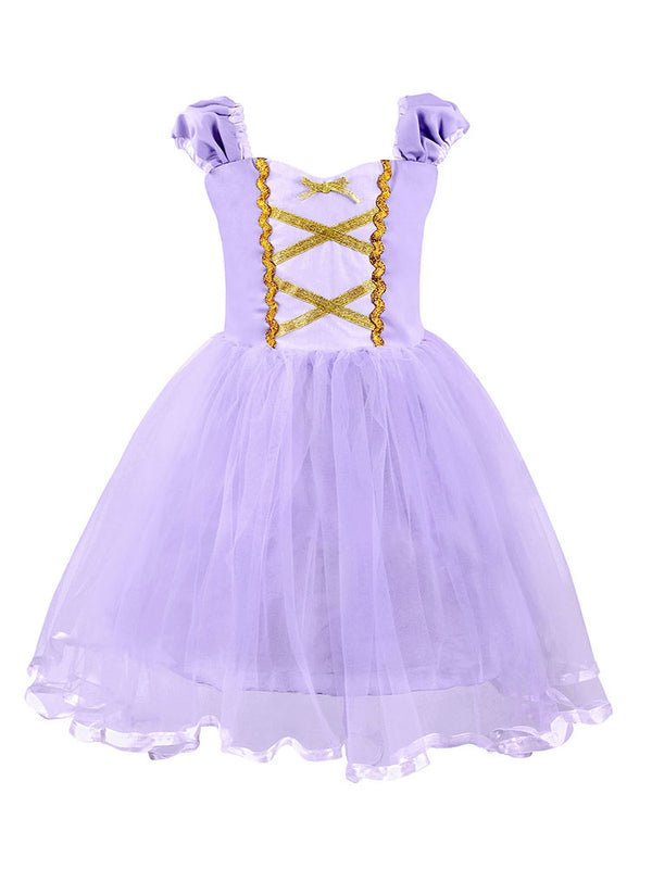 Princess Sophia Dress Puffy Mesh Dress Character Costume - Dorabear