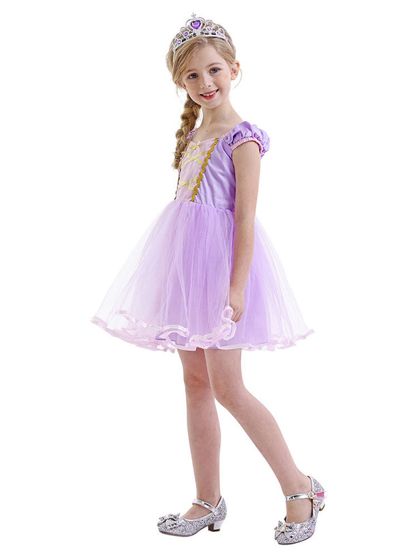 Princess Sophia Dress Puffy Mesh Dress Character Costume - Dorabear