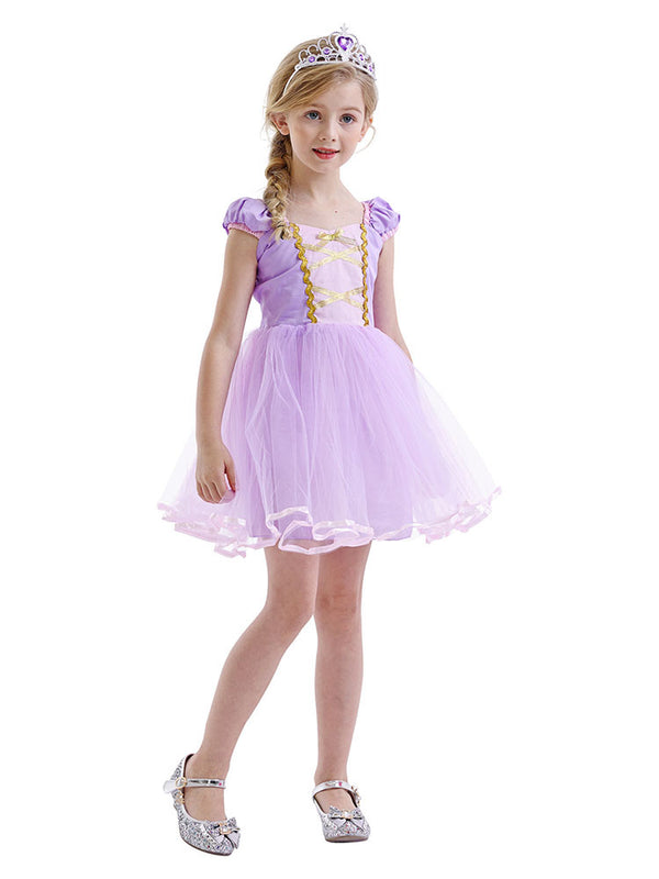 Princess Sophia Dress Puffy Mesh Dress Character Costume - Dorabear