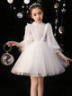 Puffy Princess Dress Girls' Evening Gown Flower Girls Wedding Dress Performance Costume - Dorabear