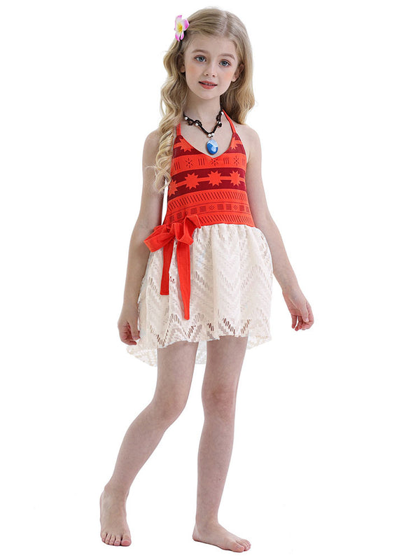 Role Play Costume Moana Princess Dress - Dorabear