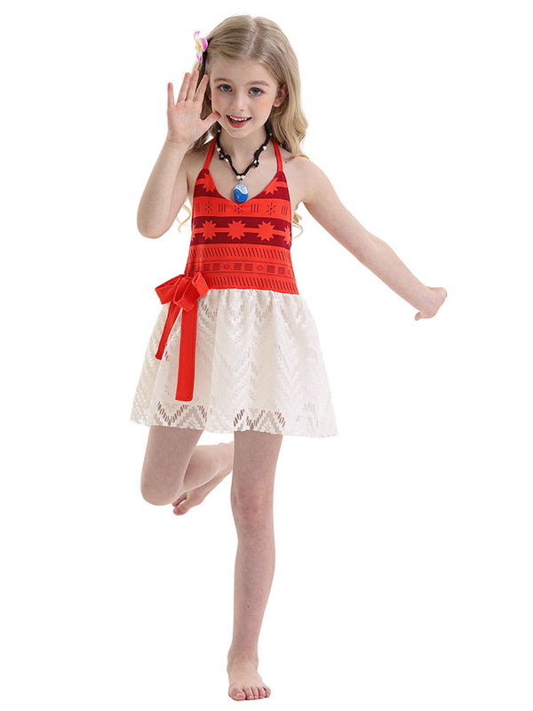 Role Play Costume Moana Princess Dress - Dorabear