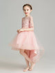 Shaggy Evening Gown Flower Girl Wedding Dress Autumn/Winter Piano Performance Costume - Dorabear