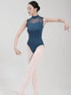 Sleeveless High Neck Leotard Professional Ballet Practice Clothes - Dorabear