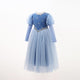 Spring/Autumn Dress Long Sleeve Princess Dress Mesh Tutu Skirt - Dorabear