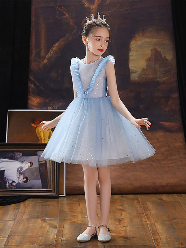 Spring/Summer Performance Costume Evening Gown Princess Dress Flower Girls Wedding Dress - Dorabear