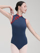 Stand-up Collar Backless Ballet Leotard Professional Practice Clothes - Dorabear