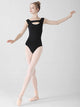 Strap Mesh Backless Ballet Leotard High-crotch Dance Training Clothes - Dorabear