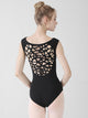 Strap Mesh Backless Ballet Leotard High-crotch Dance Training Clothes - Dorabear