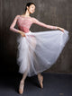 Summer Ballet One Piece Gauze Lace Puffy Skirt Practice Bottoms - Dorabear