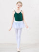 Summer Practice Clothes Suit Ballet Sling Body Top Fluffy Dance Skirt - Dorabear