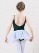 Summer Practice Clothes Suit Ballet Sling Body Top Fluffy Dance Skirt - Dorabear