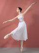 Ballet Print Dance Leotard Sleeveless Stand Collar Exercise Clothes - Dorabear