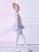 Ballet Round Neck Chiffon Short Sleeve Exercise Dress Dance Clothes - Dorabear