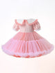 Summer Short Sleeve Dress Princess Dress Mesh Tutu Skirt - Dorabear