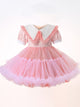 Summer Short Sleeve Dress Princess Dress Mesh Tutu Skirt - Dorabear