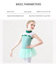 Summer Short Sleeved Ballet Training Costumes Split Suits - Dorabear