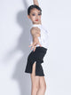 Summer Sleeveless Suspender Backless Training Clothing Latin Dance Suits - Dorabear