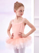 Summer Suspenders One-piece Dance Gauze Skirt Ballet Training Clothes - Dorabear