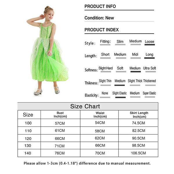 Character Costume Sleeveless Sling Princess Dress - Dorabear