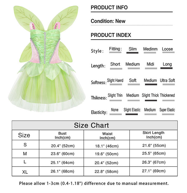 Green Princess Dress Party Dress Character Costume - Dorabear