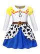 Theme Character Triss Costume Short Sleeve Tutu Dress - Dorabear