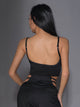 U-shaped Beautiful Back Small Sling Short Vest Latin Dance Top - Dorabear