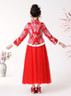Winter Girls' National Style Tang Suit Performence Costume Thickened Ancient Dress - Dorabear