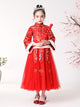Winter National Style Girls' Oriental Elements Cotton Clothes Ancient Costume Performance Clothes - Dorabear