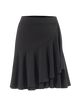 Latin Dance Wide-waist Pleated Skirt Summer Training Bottoms - Dorabear