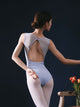 Ballet Practice Clothes Lace Straps Gauze Backless Leotard - Dorabear