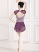 Half-length Elastic Short Skirt One-piece Lace Bllet Bottoms - Dorabear